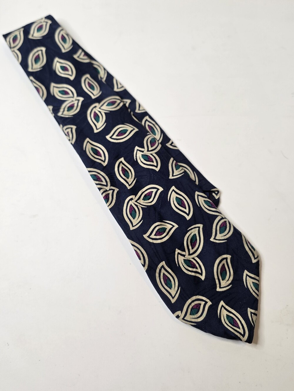 Vintage Textured Silk Necktie